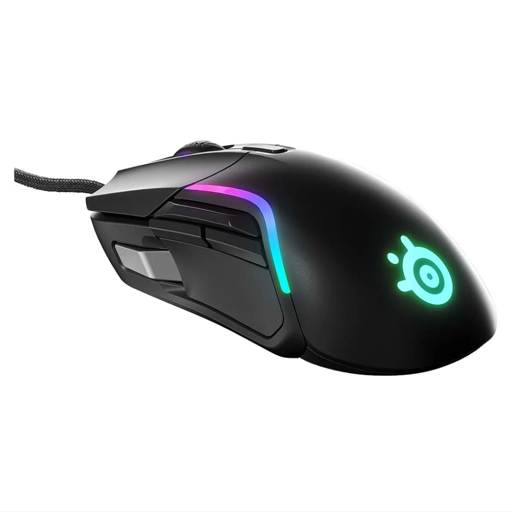SteelSeries Rival 5 Gaming Mouse with PrismSync RGB Lighting and 9 Programmable